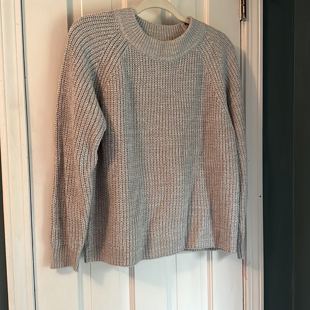 Gray sweater